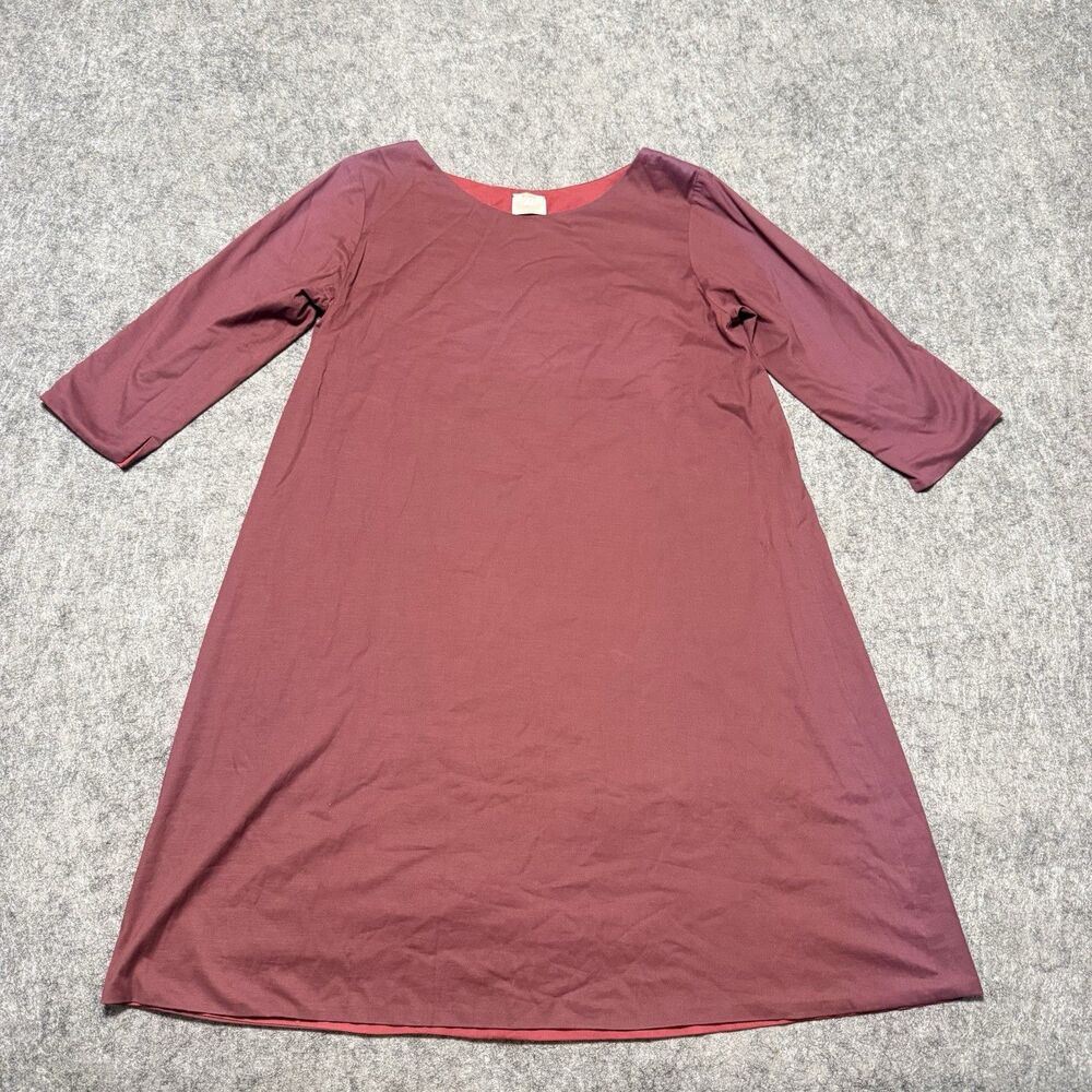 Atelier Bomba Roma Italy Luxury Cotton Dress Medium M Faded Ombre Distressed